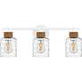 2_Quoizel Baltic 24"W Matte White 3-Light Vanity Bath Light more views