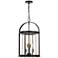 Quoizel Baltimore 16" Wide Old Bronze 4-Light Foyer Pendant