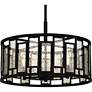 7_Quoizel Bankston 18 1/4" Wide Matte Black 4-Light Pendant more views