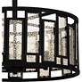 6_Quoizel Bankston 18 1/4"W Matte Black 4-Light Ceiling Light more views