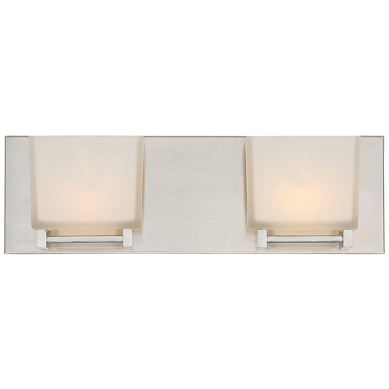 Image 1 Quoizel Banner 5 inch High Brushed Nickel LED Wall Sconce