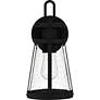 3_Quoizel Barber 12 3/4" High Matte Black Outdoor Wall Light more views