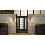 6_Quoizel Barber 12 3/4" High Matte Black Outdoor Wall Light more views