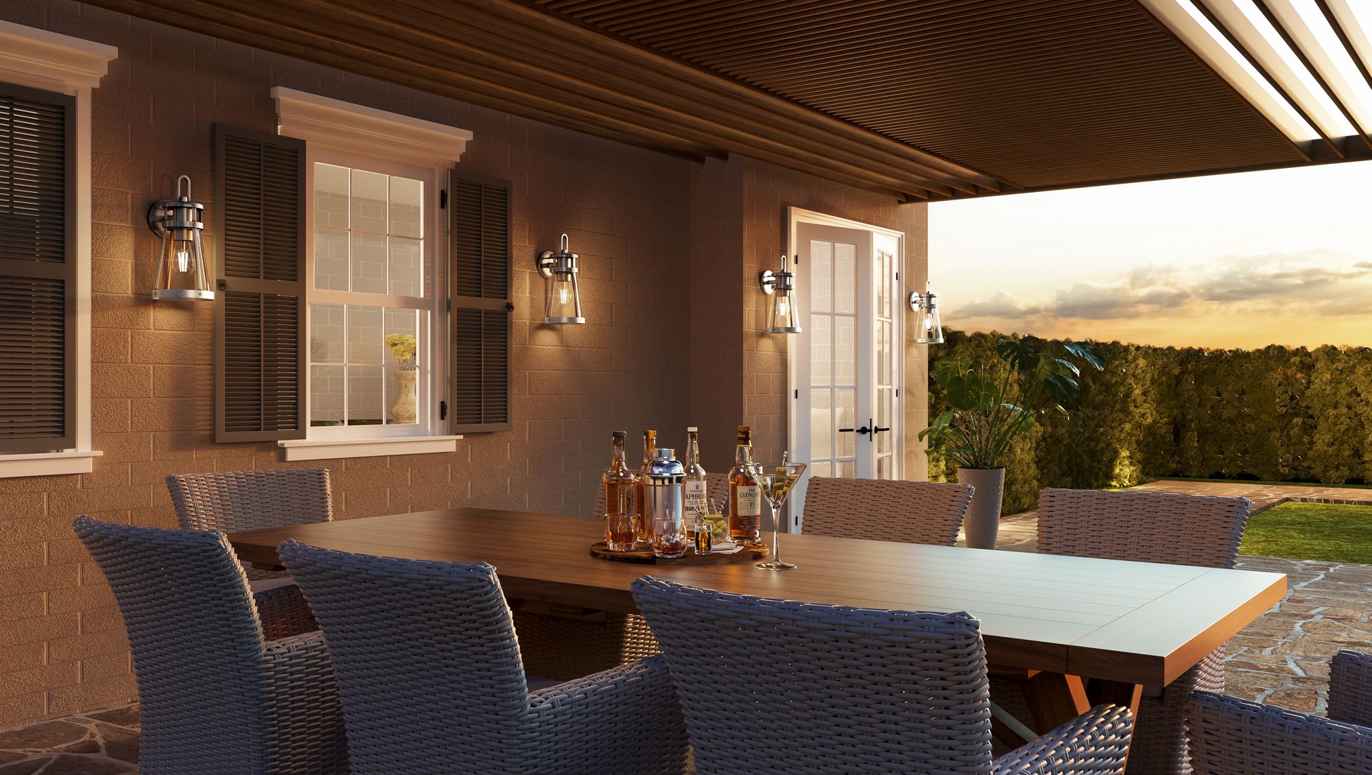 Image 6 Quoizel Barber 14 1/2"H Antique Brushed Outdoor Wall Light more views