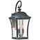 Quoizel Bardstown 22 1/2" High Aged Verde Outdoor Wall Light
