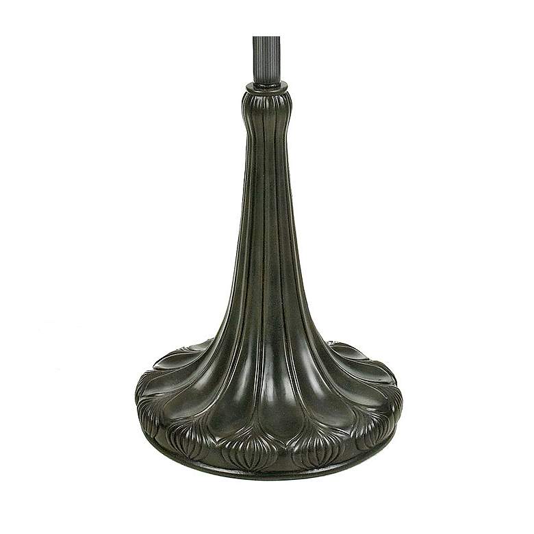 Image 5 Quoizel Belle Fleur 62" Pull Chain Tiffany-Style Floor Lamp more views