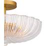 Quoizel Belmond 15 3/4" Wide Brushed Gold Ceiling Light