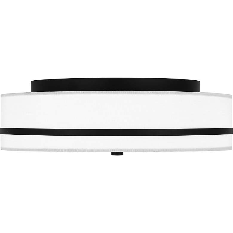Image 3 Quoizel Belotte 15" Wide Brushed Nickel Ceiling Light more views