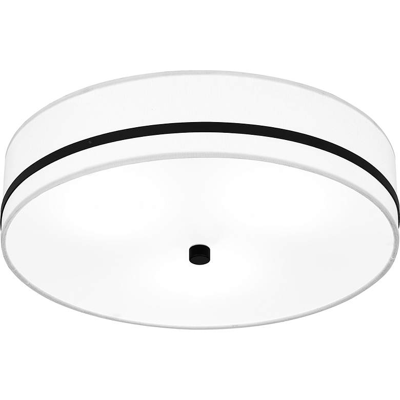 Image 4 Quoizel Belotte 15" Wide Brushed Nickel Ceiling Light more views