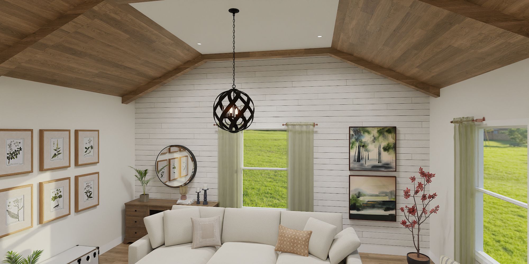 Image 5 Quoizel Blacksmith 19 1/2" Wide Earth Black 4-Light Pendant more views