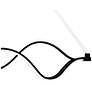 6_Quoizel Bleecker 38 3/4"W Matte Black LED Linear Chandelier more views