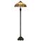 Quoizel Blossom Imperial Bronze Tiffany Style Floor Lamp