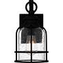 5_Quoizel Bowles 12" High Earth Black Outdoor Wall Light more views
