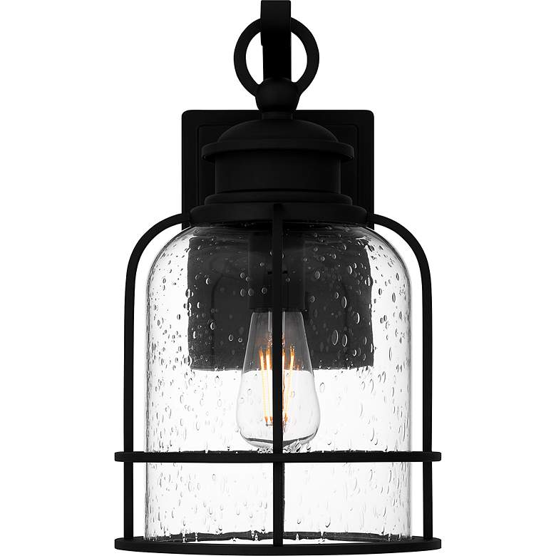 Image 5 Quoizel Bowles 14 1/2" High Earth Black Outdoor Wall Light more views