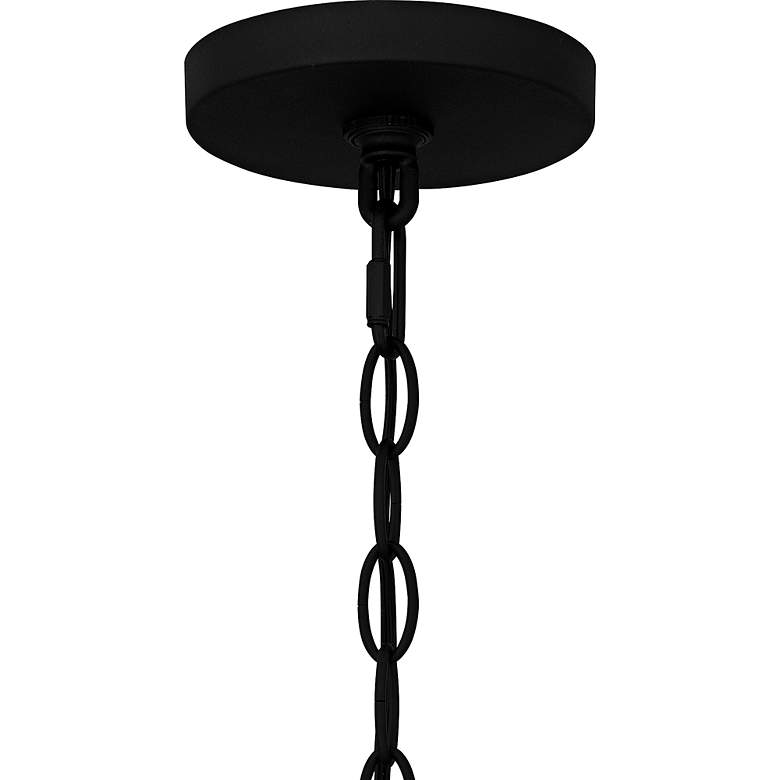 Image 6 Quoizel Bowles 16 1/4"H Earth Black Outdoor Hanging Light more views