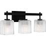 3_Quoizel Brenthouse 22 1/2"W Matte Black 3-Light Bath Light more views