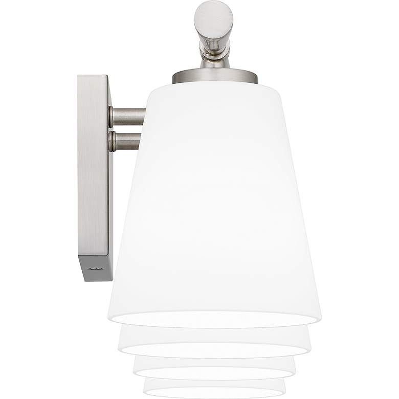 Image 4 Quoizel Brindley 31 1/2" Wide 4-Light Brushed Nickel Vanity Bath Light more views