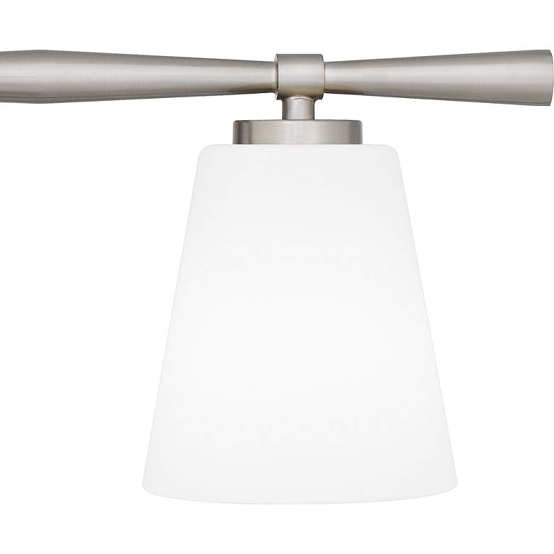 Image 5 Quoizel Brindley 31 1/2" Wide 4-Light Brushed Nickel Vanity Bath Light more views