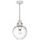 Quoizel Britton 10" Wide Polished Nickel Mini Pendant