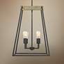 1_Quoizel Brockton 17"W Gray Ash 4-Light Foyer Pendant Light