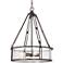 Quoizel Buchanan 20"W Western Bronze Steel Pendant Light