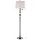 Quoizel Buckler Brushed Nickel Swing Arm Floor Lamp