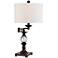 Quoizel Buckler Palladian Bronze Swing Arm Table Lamp
