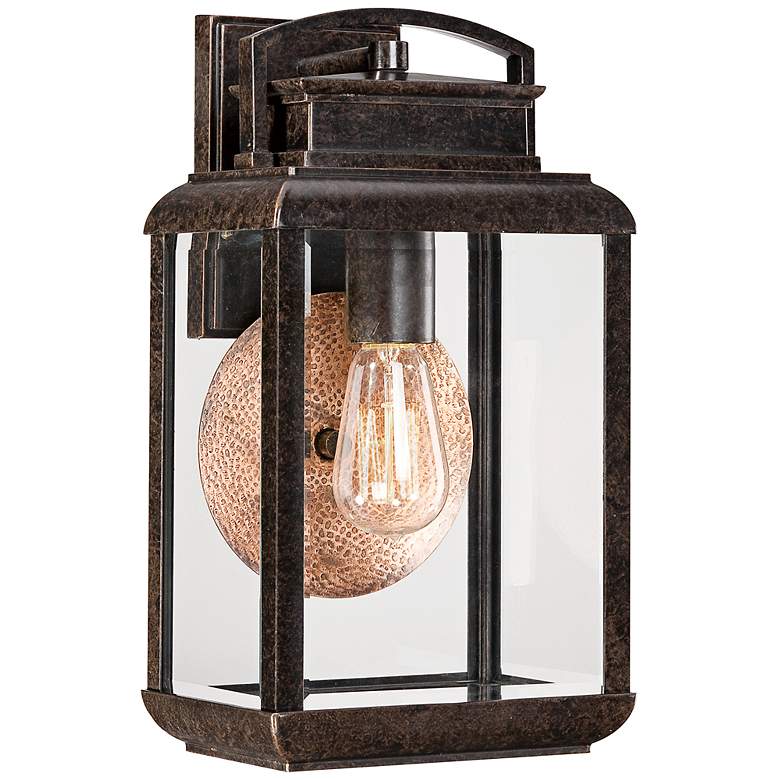 Image 1 Quoizel Byron Imperial Bronze Medium Outdoor Wall Lantern