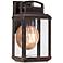 Quoizel Byron Imperial Bronze Small Outdoor Wall Lantern