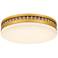 Quoizel Carey 16" Wide Brushed Gold LED Ceiling Light