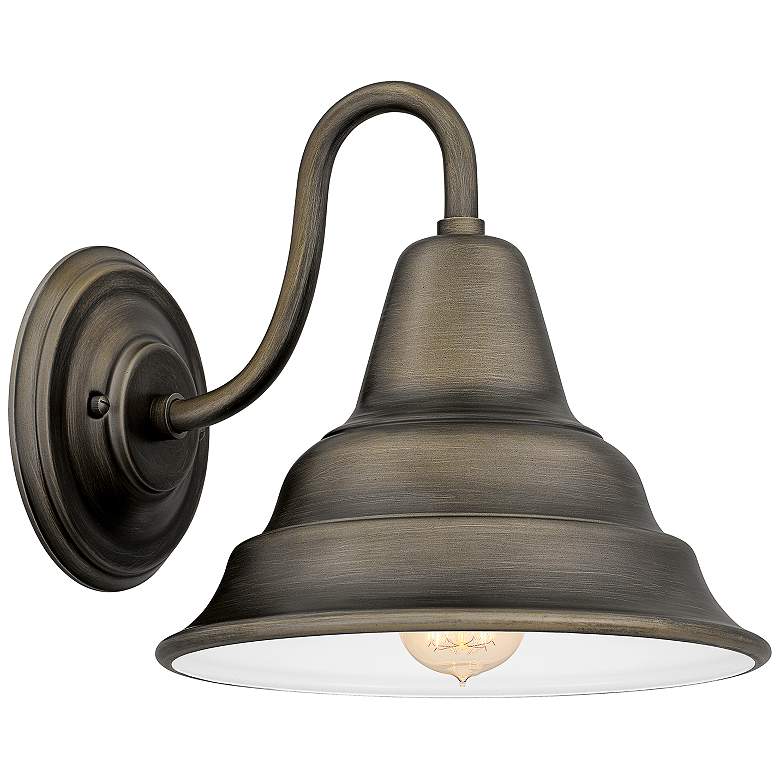 Image 3 Quoizel Carmel 11 inch High Burnished Bronze Outdoor Wall Light