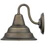Quoizel Carmel 11" High Burnished Bronze Outdoor Wall Light in scene
