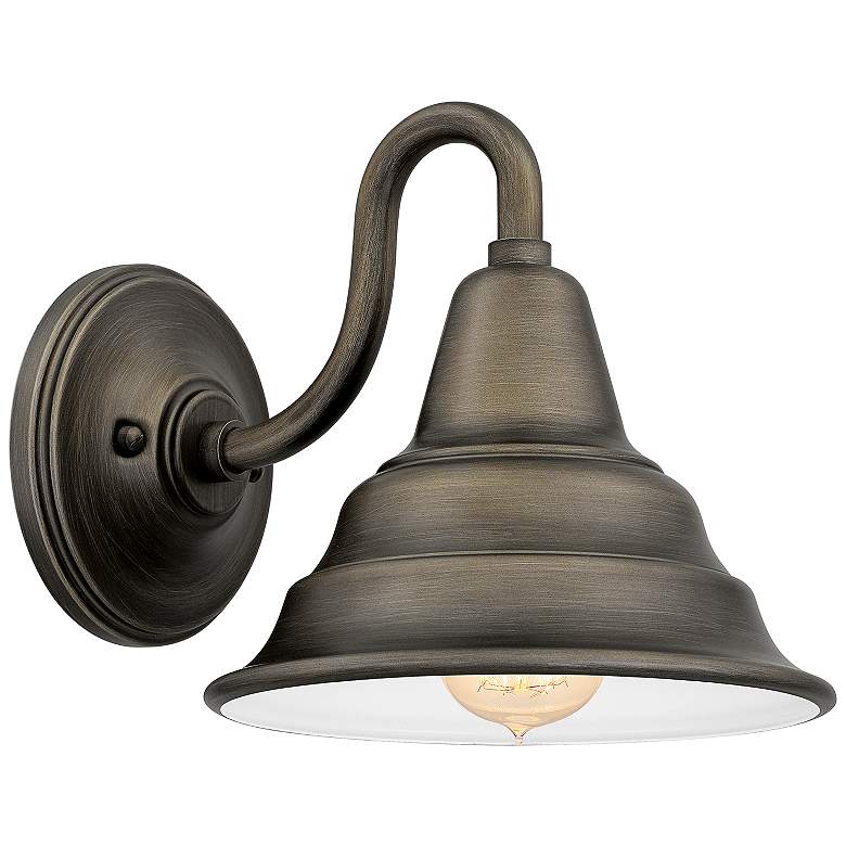 Image 3 Quoizel Carmel 8 1/2 inch High Burnished Bronze Outdoor Wall Light