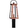 1_Quoizel Carolina 20 1/2" High Aged Copper Outdoor Post Light