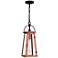 Quoizel Carolina 7" Wide Aged Copper Mini Lantern Pendant