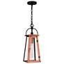 2_Quoizel Carolina 7" Wide Aged Copper Mini Lantern Pendant more views