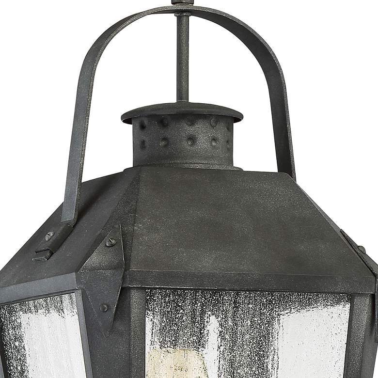 Image 6 Quoizel Carriage 21 1/4" High Black Outdoor Hanging Light more views