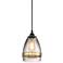 Quoizel Caster 7 3/4"W Mystic Black Teardrop Mini Pendant