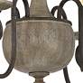 5_Quoizel Castile 18" Wide Rustic Black Ceiling Light more views