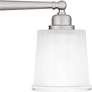 5_Quoizel Cecilia 24" Wide Brushed Nickel 3-Light Bath Light more views