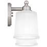 6_Quoizel Cecilia 8 1/2"H Brushed Nickel 2-Light Wall Sconce more views