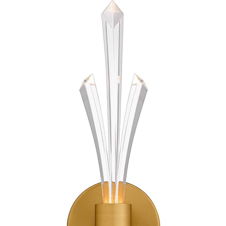 Image 5 Quoizel Cecily 22 1/2" High Brushed Gold Wall Sconce more views