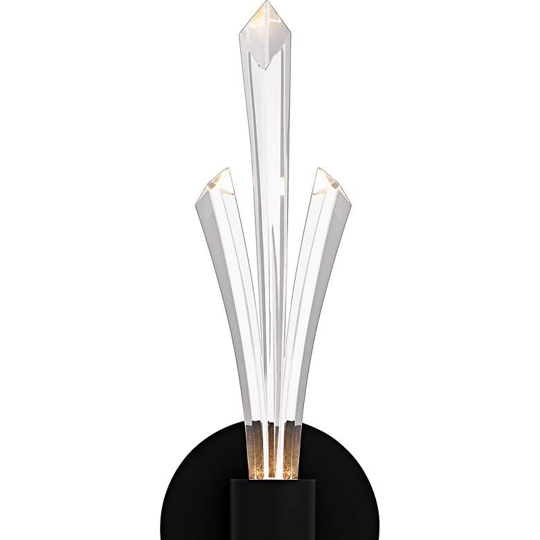 Image 5 Quoizel Cecily 22 1/2" High Matte Black LED Wall Sconce more views