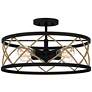 3_Quoizel Cedar Park 18"W Matte Black 4-Light Ceiling Light