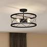 2_Quoizel Cedar Park 18"W Matte Black 4-Light Ceiling Light
