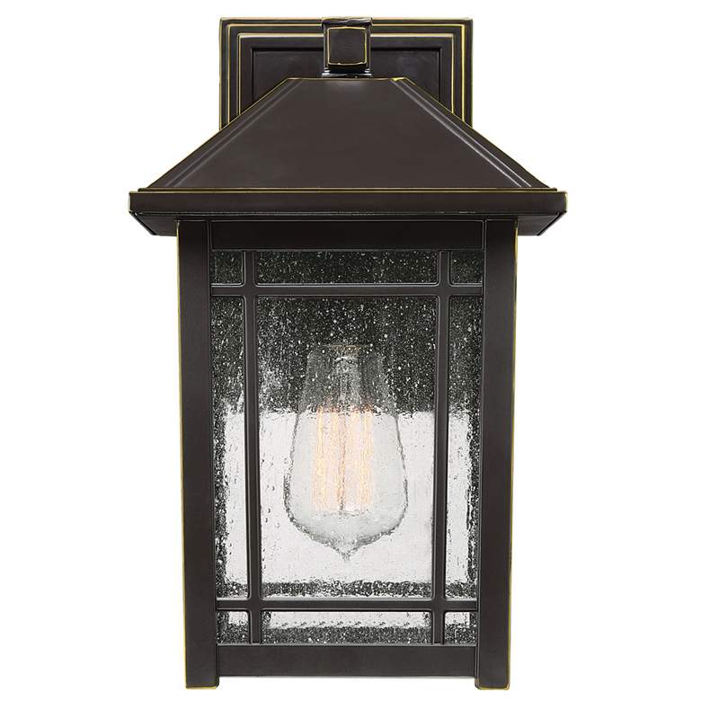 Image 2 Quoizel Cedar Point 13" High Palladian Bronze Outdoor Wall Light more views