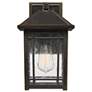 2_Quoizel Cedar Point 13" High Palladian Bronze Outdoor Wall Light more views