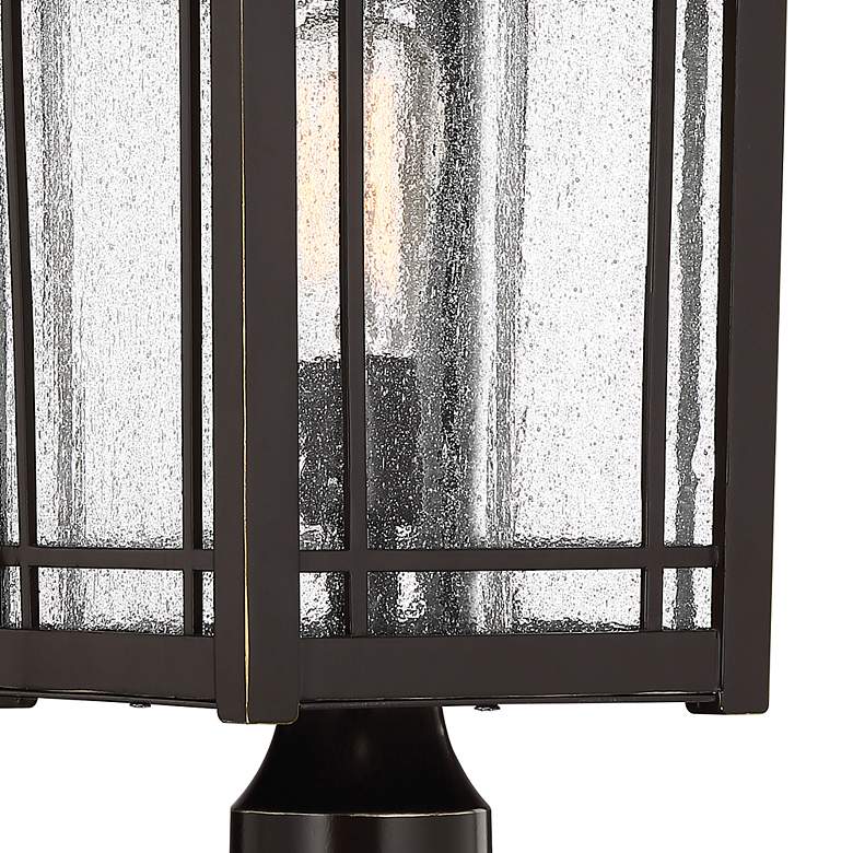 Image 5 Quoizel Cedar Point 18" High Palladian Bronze Outdoor Post Light more views