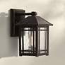 1_Quoizel Cedar Point 9 3/4" High Palladian Bronze Outdoor Wall Light