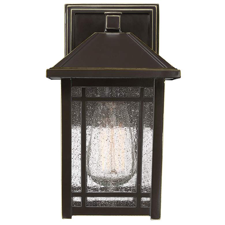 Image 3 Quoizel Cedar Point 9 3/4" High Palladian Bronze Outdoor Wall Light more views